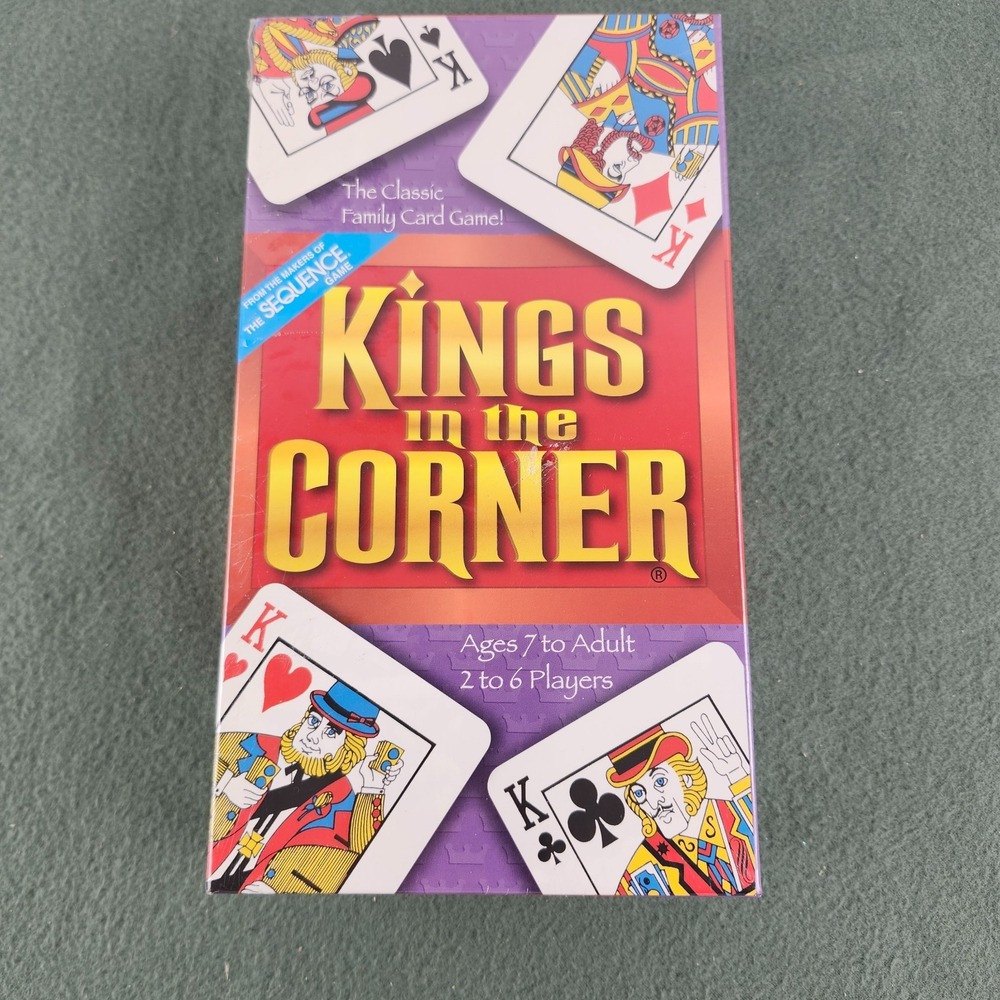 Kings in the Corner Card Game - Brand New - Jax 1996